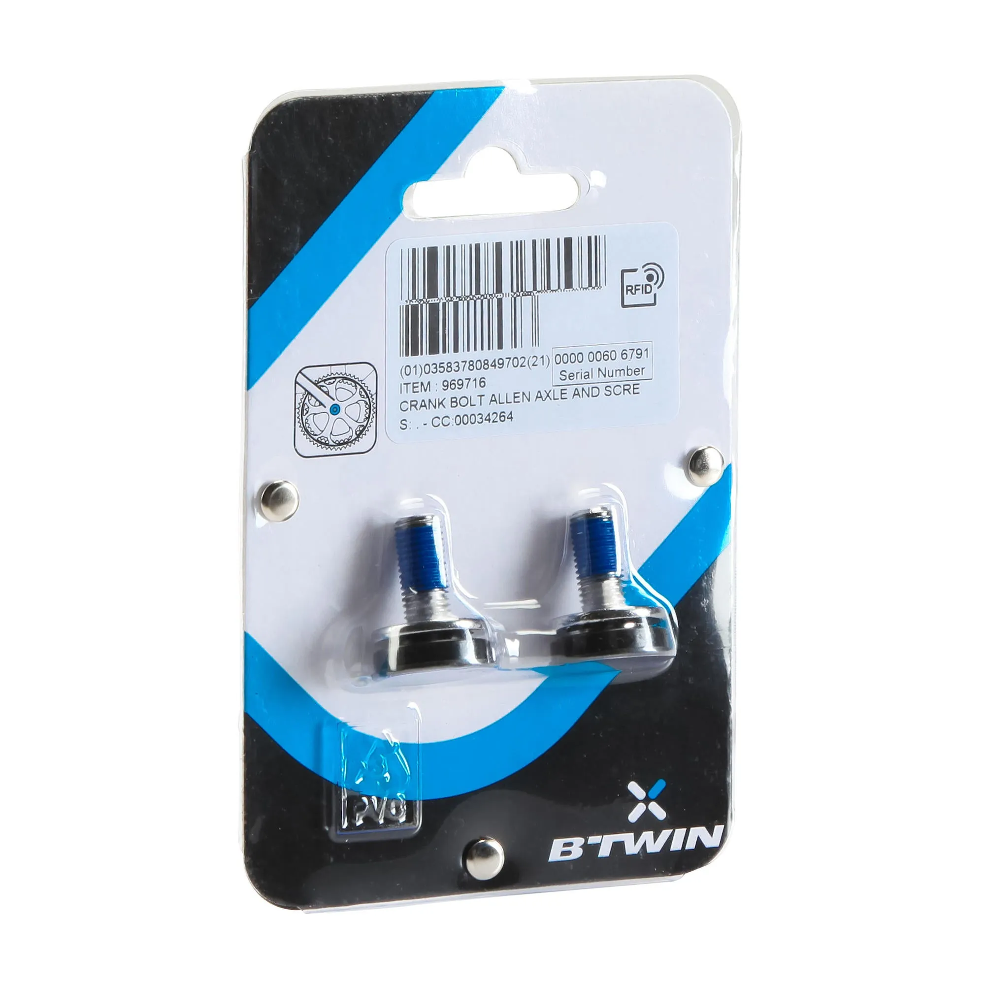 Decathlon Btwin Crank Arm Tightening Bolts
