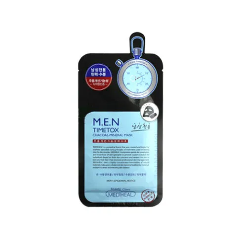 M.E.N Timetox Charcoal-Mineral Mask